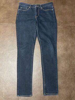 Levi's Dark Blue Skinny Jeans with Contrast Stitching